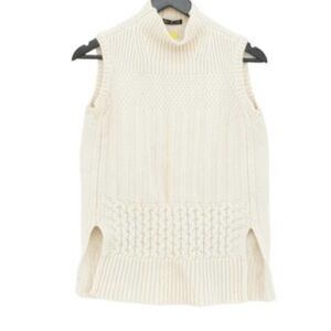 Club Monaco Cream Turtleneck Jumper/Sweater 100% wool